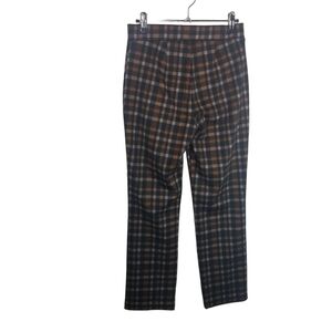 Sanctuary Carnaby kick cropped plaid womens trousers pants